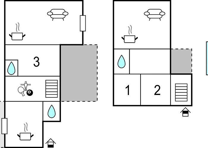 بيت للعطل Awesome Home In Lisicic With Wifi Lisicici